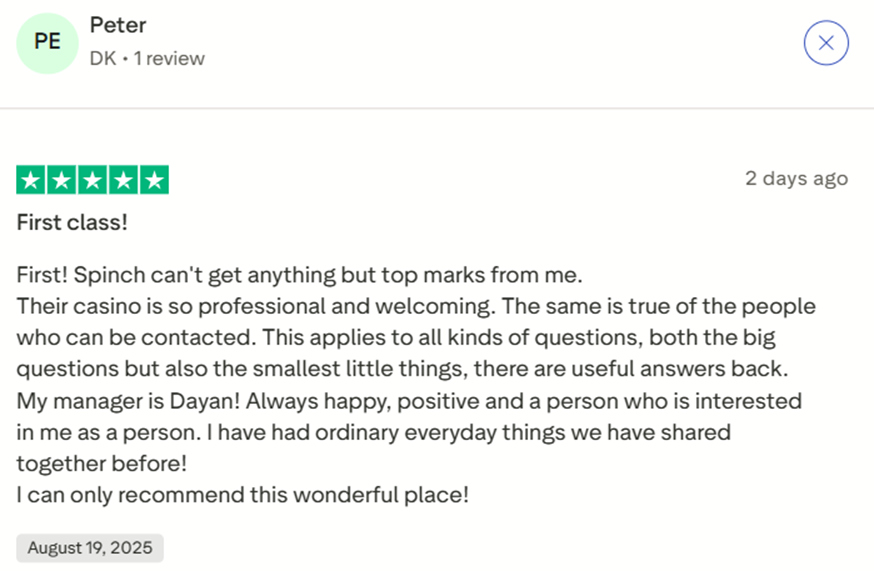Peter`s casino review