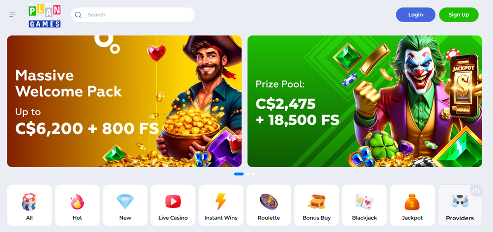 Online casino promotion