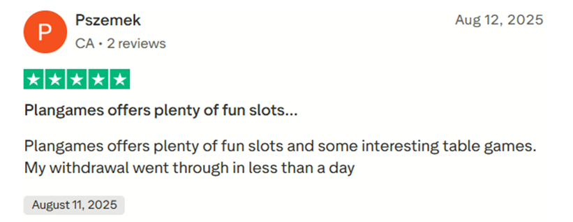 Casino review snippet